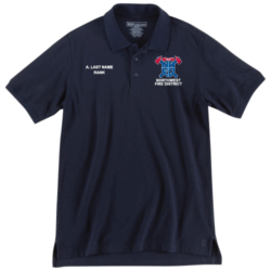 5.11 Short-Sleeve Tactical Polo Navy