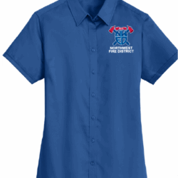 Port and Co. Short-Sleeve Ladies Twill Shirt L664