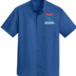 Port and Co. Short-Sleeve Men's Twill Shirt S664