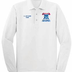 Tru Spec Long-Sleeve Tactical Polo White