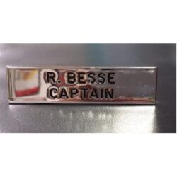 Nameplate, Two-Line, Silver