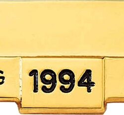 Serving Since Nameplate Holder, Gold