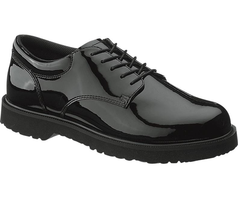 Men's High Gloss Duty Oxford Dress Shoes, Bates #22141