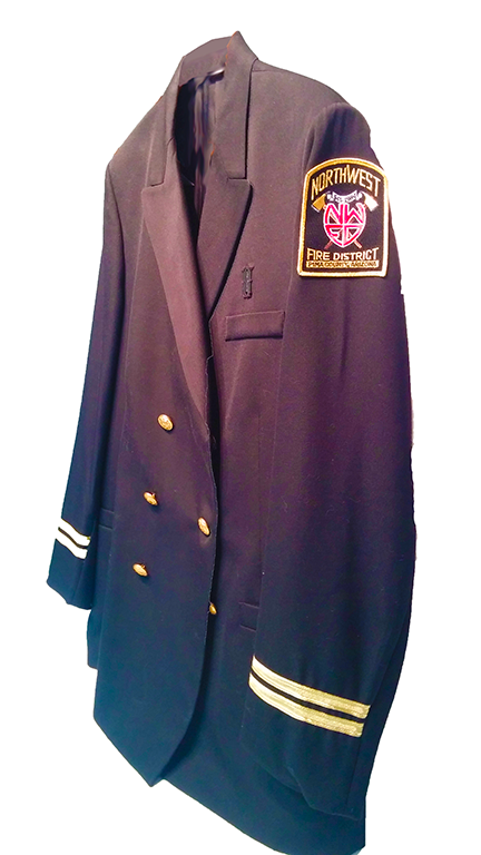 Flying Cross Double Breasted Naval Officer Black Dress Coat #17B8696C - Image 2