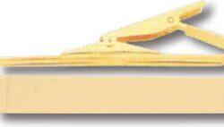 Premier Emblem Tie Bar, Gold P50