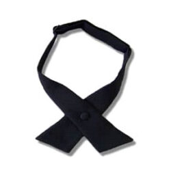 Ladie's Crossover Tie, Black