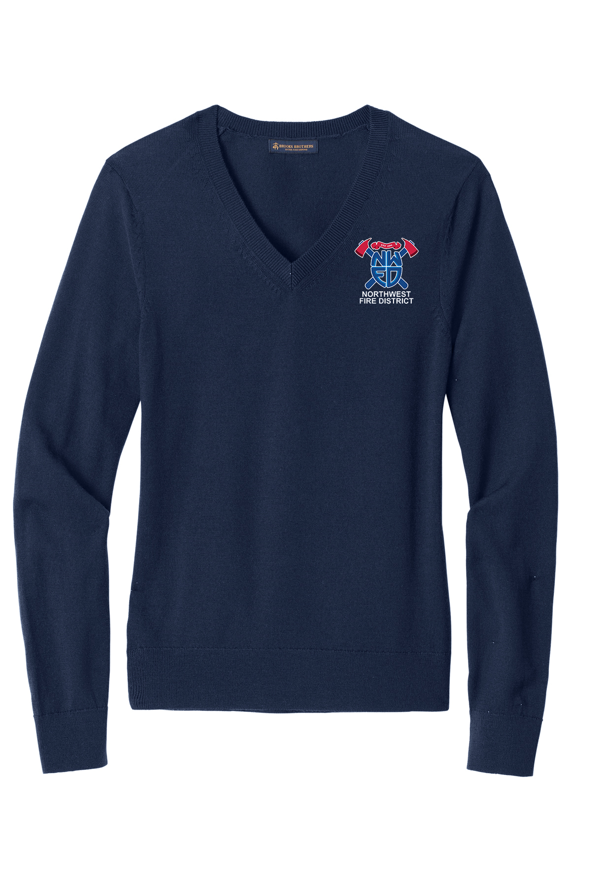 Brooks Brothers ® Women’s Washable Merino V-Neck Sweater - Image 3